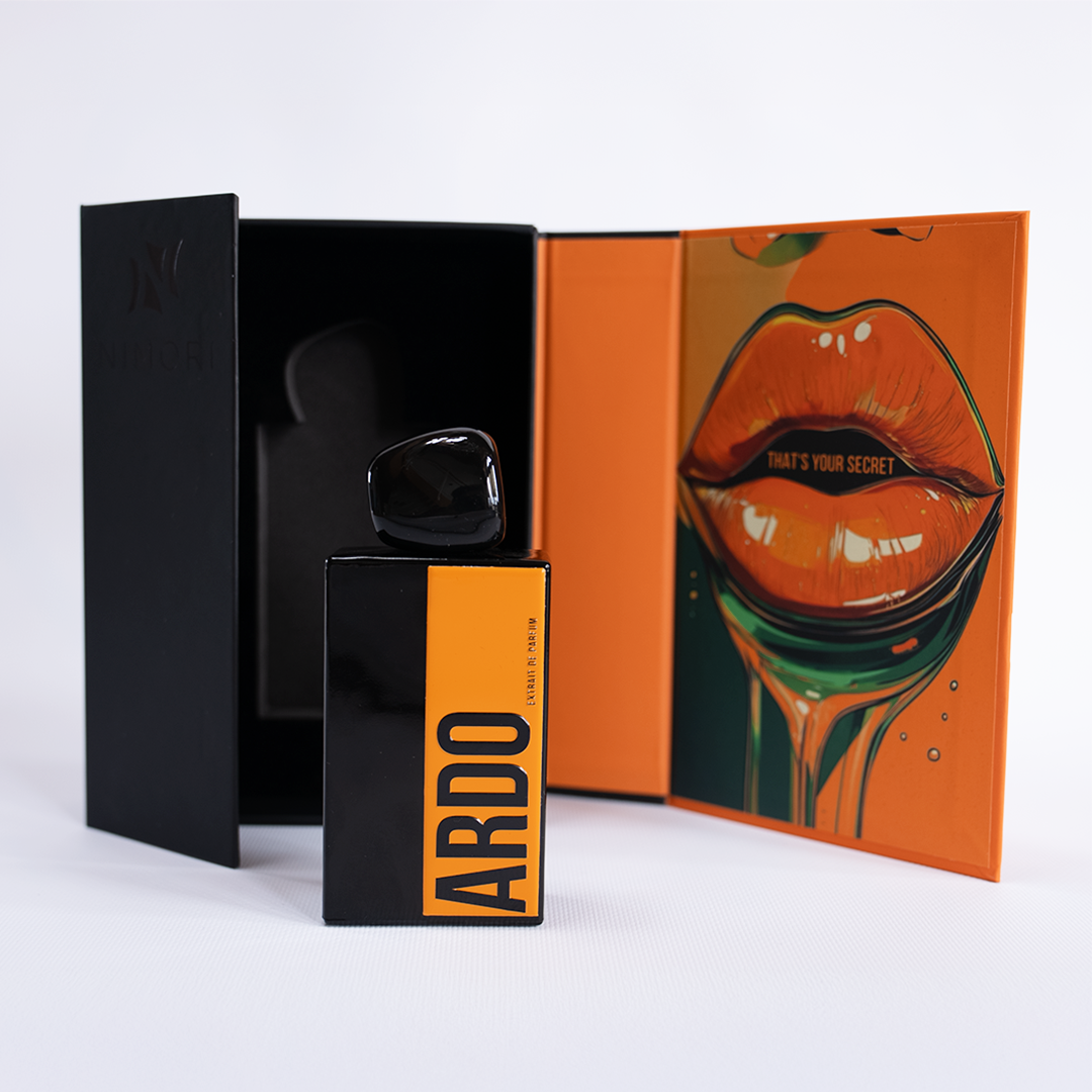 Unboxing des ARDO Extrait de Parfum – intensiver Nischenduft in hochwertiger Verpackung mit schwarzer Signature-Ästhetik